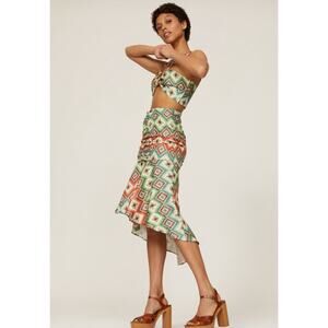 NWT AUTUMN ADEIGBO Soraya Tiered Skirt